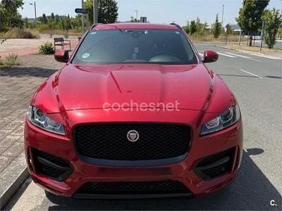 Rojo Usado 2018 Jaguar F-Pace R-Sport SUV | 14.900 € (Buen precio)