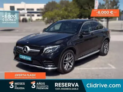 Käytetty Mercedes GLC220 170 HP (125 kW) 2019 Musta Katumaasturi