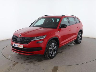 Usado Skoda Kodiaq SportLine 150 CV (110 kW) 2020 Rojo SUV