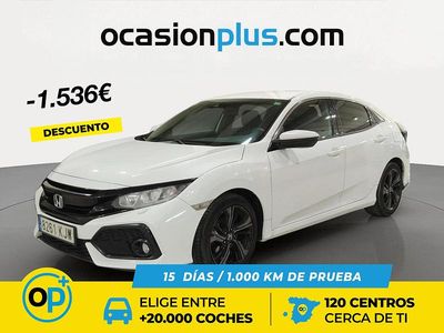 Usado Honda Civic Elegance 129 CV (94 kW) 2018 Blanco