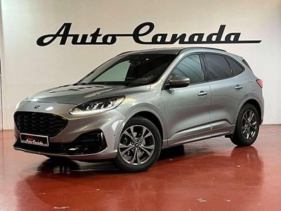 Gris / plata Usado 2022 Ford Kuga ST-Line SUV | 18.500 € (Buen precio)