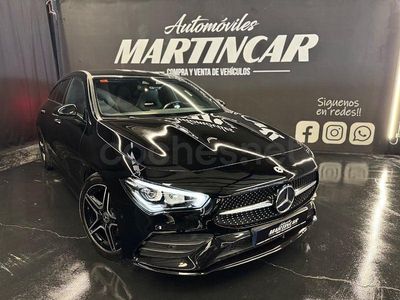 Usado Mercedes CLA200 Shooting Brake 150 CV (110 kW) 2021 Negro Familiar