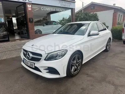 Usado Mercedes C220 194 CV (142 kW) 2019 Blanco Berlina