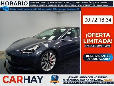 Usado Tesla Model 3 Performance 461 kW (627 CV) 2019 Gris Berlina