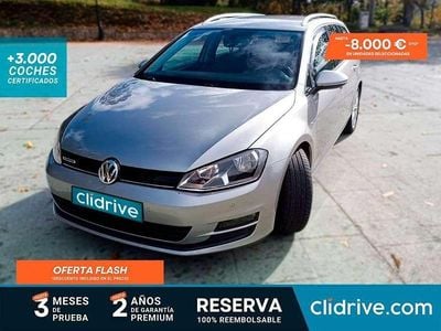 Usado VW Golf VII Business 110 CV (80 kW) 2014 Gris Utilitario
