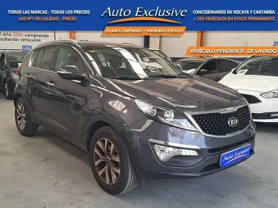 Usado Kia Sportage 135 CV (99 kW) 2014 Gris / plata SUV
