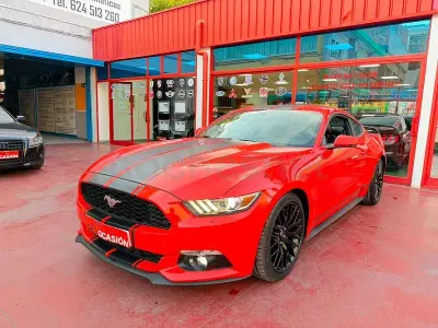 Usado Ford Mustang 310 CV (228 kW) 2016 Naranja Coupe