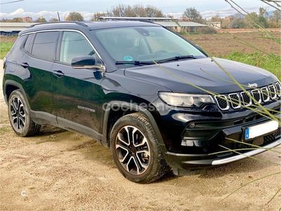 Usado Jeep Compass Limited 130 CV (95 kW) 2021 Negro SUV