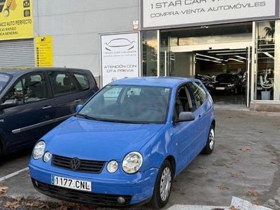 Occasion VW Polo Conceptline 65 PK (47 kW) 2003 Blauw Sedan