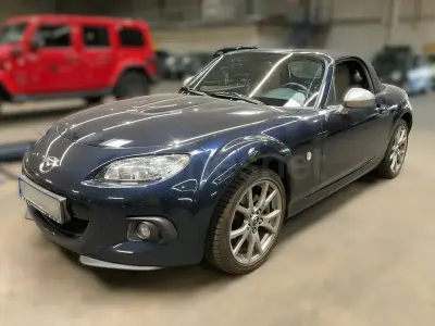 Usado Mazda MX5 Style 126 CV (92 kW) 2014 Azul Descapotable