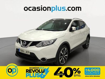 Usado Nissan Qashqai Tekna 131 CV (96 kW) 2015 Blanco SUV