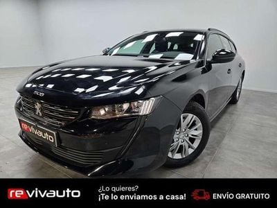 Usado Peugeot 508 SW Active 131 CV (96 kW) 2022 Negro Familiar