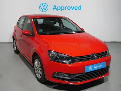 Usado VW Polo Edition 75 CV (55 kW) 2016 Rojo Berlina