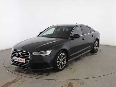 Usado Audi A6 190 CV (139 kW) 2016 Negro Berlina