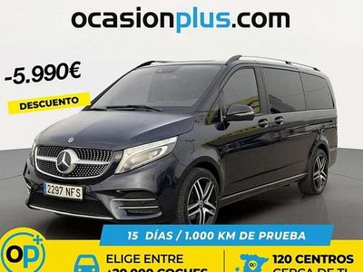 Usado Mercedes V300 Avantgarde 239 CV (175 kW) 2021 Azul Monovolumen