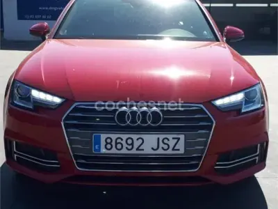 Usado Audi A4 S-Line 150 CV (110 kW) 2016 Rojo Familiar