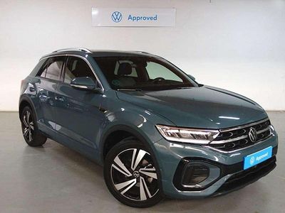 Usado VW T-Roc R-line 150 CV (110 kW) 2022 Gris SUV