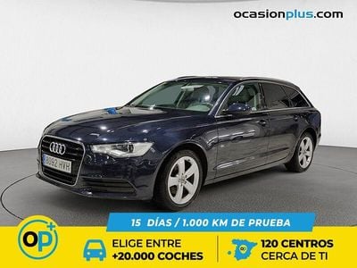 Azul Usado 2014 Audi A6 Advanced Familiar | 17.900 € (Precio justo)