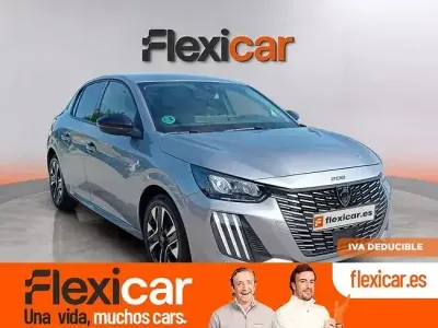 Usado Peugeot 208 Allure 100 CV (73 kW) 2025 Gris Utilitario