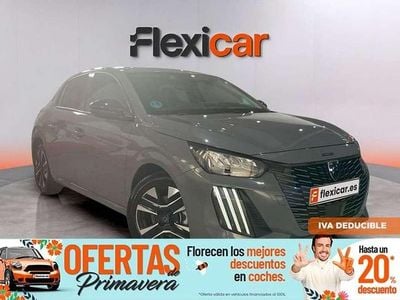 Usado Peugeot 208 Allure 101 CV (74 kW) 2025 Gris Utilitario