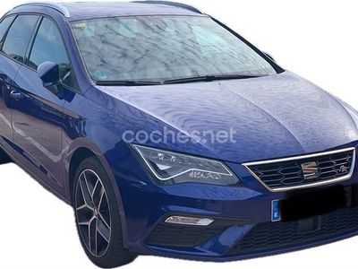 Azul Usado 2020 Seat Leon ST FR Familiar | 14.999 € (Precio justo)