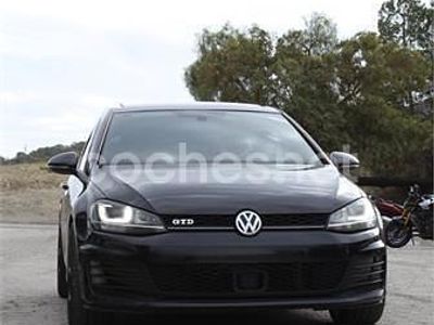 Usado VW Golf VII GTD 184 CV (135 kW) 2016 Negro Familiar