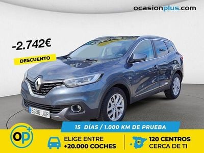 Gris Usado 2017 Renault Kadjar Zen SUV | 11.658 € (Precio justo)
