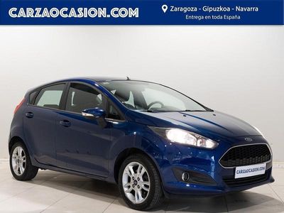 Azul Usado 2016 Ford Fiesta Trend Berlina | 9995 € (Caro)