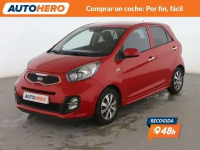 Brugt Kia Picanto Urban 69 HK (50 kW) 2014 Rød Hatchback