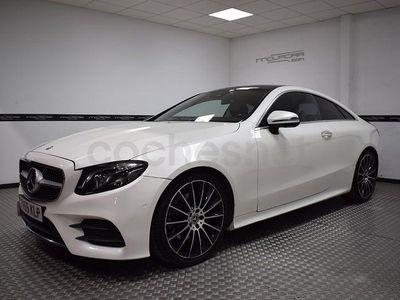 Usado Mercedes E220 194 CV (142 kW) 2018 Blanco Coupe