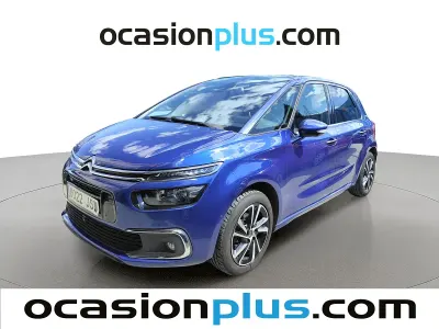 Usado Citroën C4 Picasso PureTech 131 CV (96 kW) 2016 Azul Monovolumen
