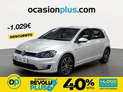 Usado VW Golf VII GTE 204 CV (150 kW) 2016 Gris Utilitario