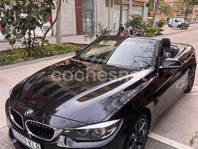 Usado BMW 420 184 CV (135 kW) 2018 Negro Descapotable