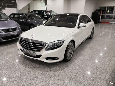 Blanco Usado 2014 Mercedes S500 Berlina | 39.990 € (Precio justo)