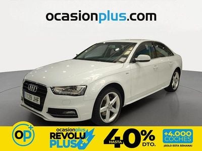 Usado Audi A4 S-Line 150 CV (110 kW) 2015 Blanco Berlina