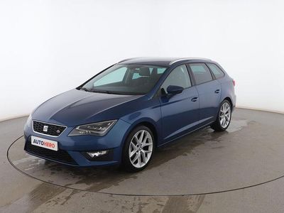 Azul Usado 2016 Seat Leon FR Familiar | 15.199 € (Precio justo)