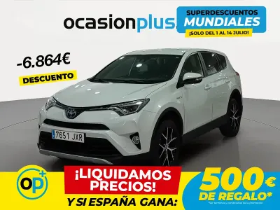 Usado Toyota RAV4 Hybrid 197 CV (144 kW) 2017 Blanco SUV