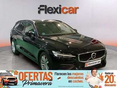Usado Volvo V60 Kinetic 120 CV (88 kW) 2019 Negro Familiar