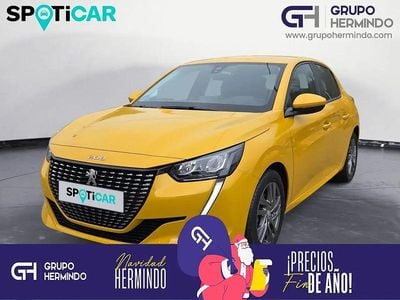 Brugt Peugeot 208 Active 100 HK (73 kW) 2021 Gul Hatchback