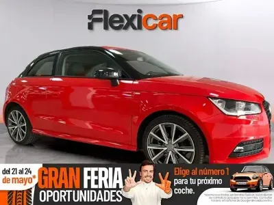 Usado Audi A1 95 CV (69 kW) 2016 Rojo Utilitario