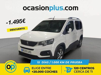 Usado Peugeot Rifter Allure 130 CV (95 kW) 2020 Blanco Monovolumen