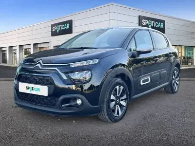 Usado Citroën C3 PureTech 100 CV (73 kW) 2024 Negro Berlina