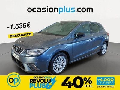 Usado Seat Ibiza FR 110 CV (80 kW) 2022 Gris Utilitario
