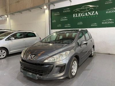 Begagnad Peugeot 308 SW 90 HK (66 kW) 2008 Svart Kombi