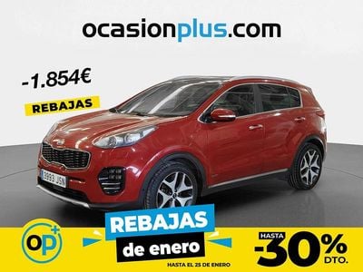 Usado Kia Sportage GT-Line 177 CV (130 kW) 2016 Rojo SUV