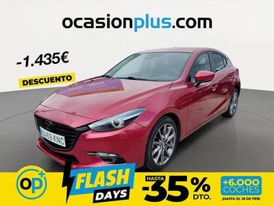 Usado Mazda 3 Edition 150 CV (110 kW) 2018 Rojo Berlina