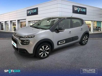Usado Citroën C3 Feel 99 CV (72 kW) 2021 Gris Utilitario