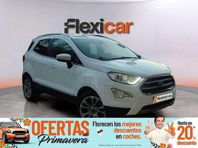 Usado Ford Ecosport Titanium 125 CV (91 kW) 2018 Blanco SUV