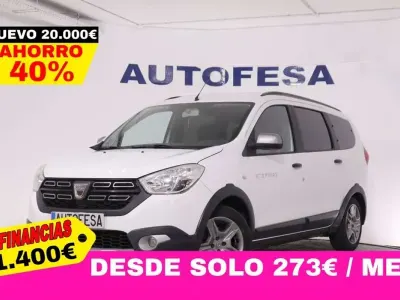 Usado Dacia Lodgy Stepway 131 CV (96 kW) 2020 Blanco Monovolumen