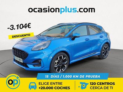 Azul Usado 2024 Ford Puma ST-Line X SUV | 19.700 € (Precio justo)